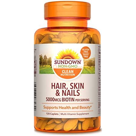 Sundown Naturals Hair Skin Nails Tablets HEMLOCK