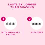 Veet Hair Removal Cream for Sensitive Skin - 30 g (Pack of 3) - Image 6