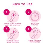 Veet Hair Removal Cream for Sensitive Skin - 30 g (Pack of 3) - Image 3