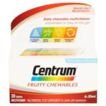 Centrum Fruity Chewable Tablets 30's