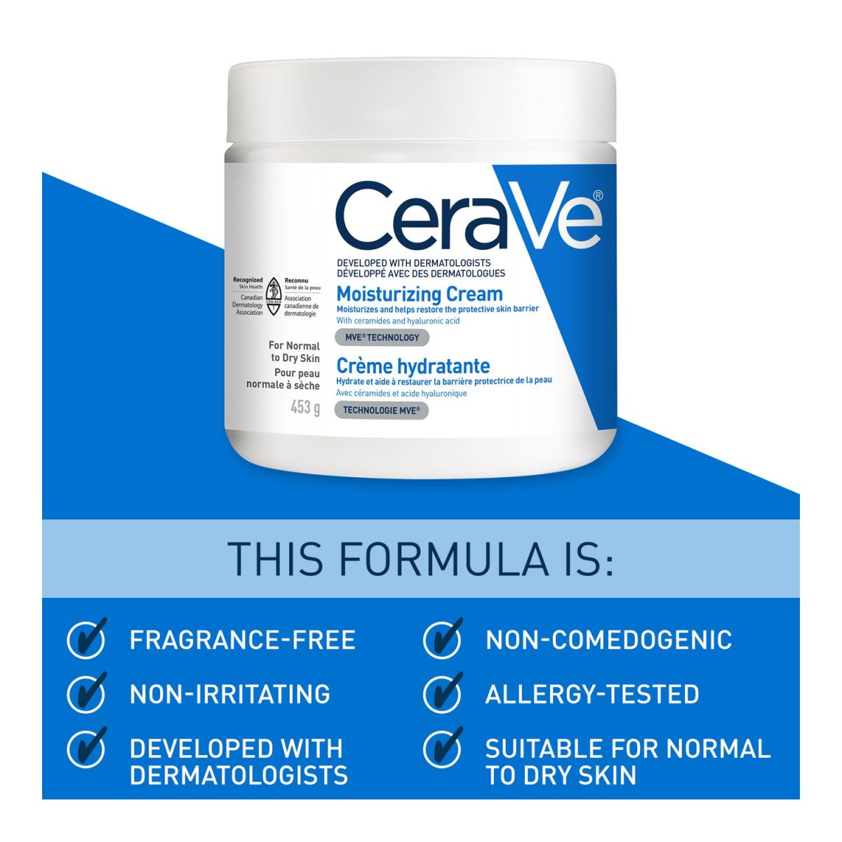 CeraVe Moisturizing Cream 454g - Image 1