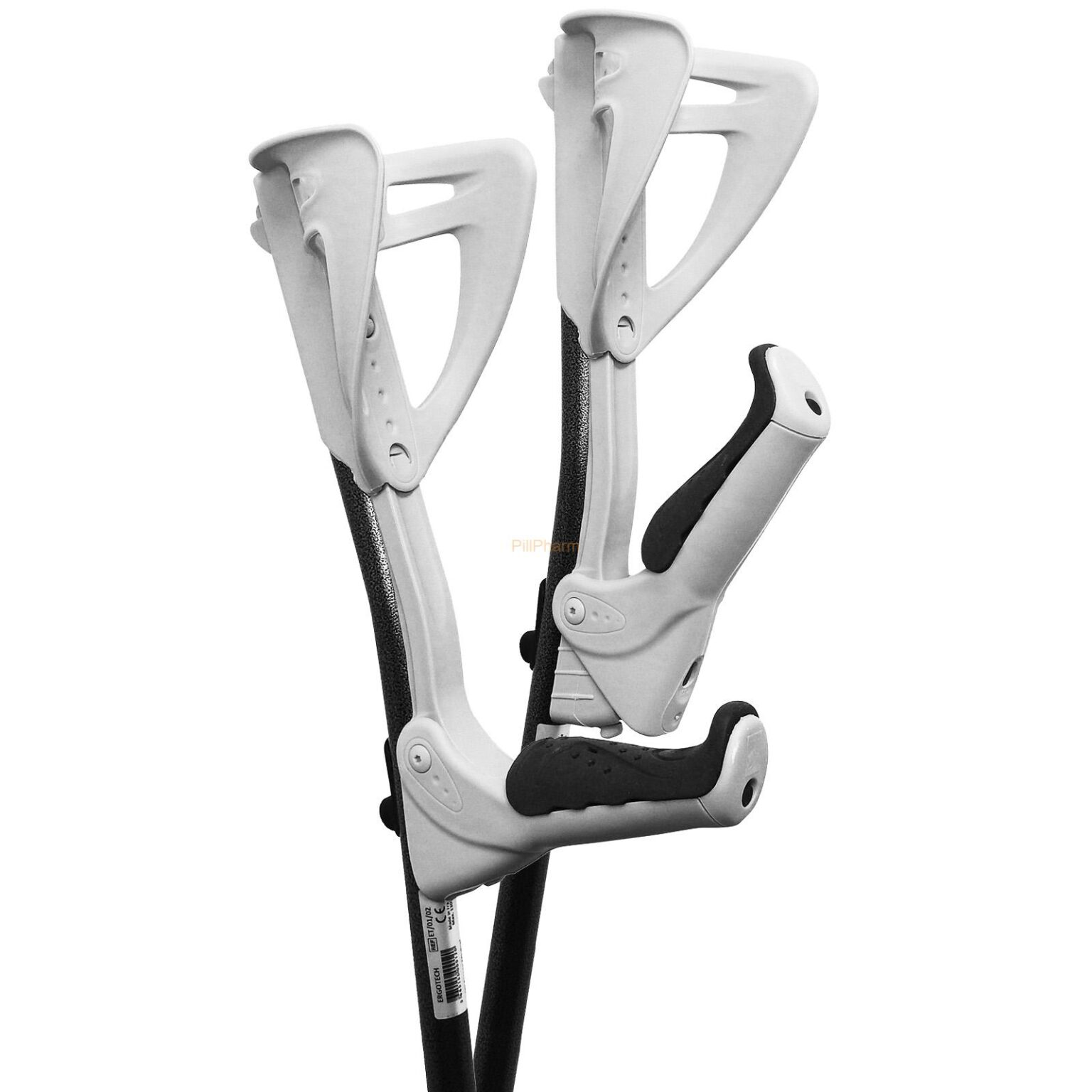 Ergotech Crutch White (Pair) - Image 1