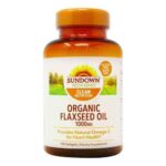 Sundown Naturals, Flaxseed Oil 1000 mg Softgels