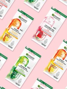 Garnier Skin Active 1% Hyaluronic Acid + Watermelon Firming Ampoule Sheet Mask 15g - Image 3