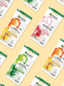 Garnier Skin Active 1% Vitamin Cg + Pineapple Anti Fatigue Ampoule Sheet Mask 15g - Image 5