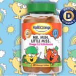 Haliborange MR. MEN LITTLE MISS Omega 3 & Multivitamins 60 Orange Flavour Softies
