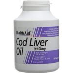 Health Aid Cod Liver Oil 550mg Capsules 180's