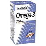 Health Aid Omega 3 750mg Capsules 60's