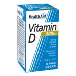 Health Aid Vitamin D 500iu Tablets