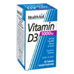 Health Aid Vitamin D3 1000iu Tablets