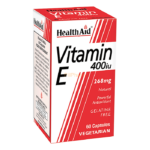 Health Aid Vitamin E 400iu Natural Capsules 60's
