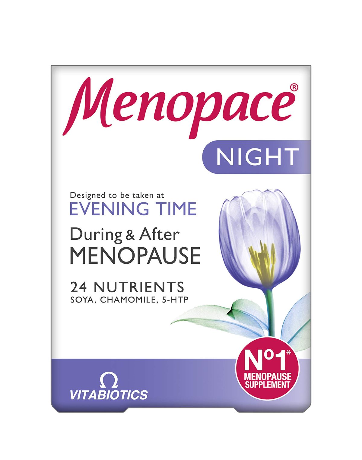 Vitabiotics Menopace Night - 30 Tablets - Image 1
