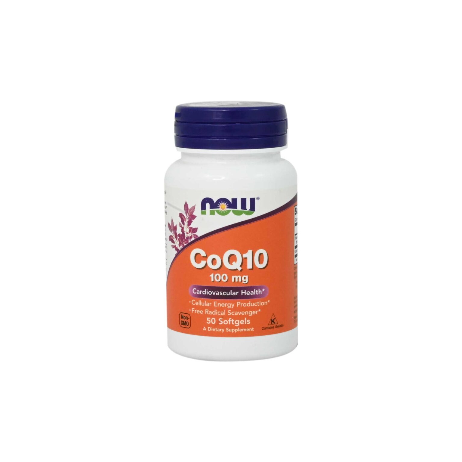 Now CoQ10 100 mg  Capsules 50's - Image 1
