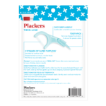 Plackers Twin-Line Dental Floss Picks, Cool Mint, 75 Count - Image 3