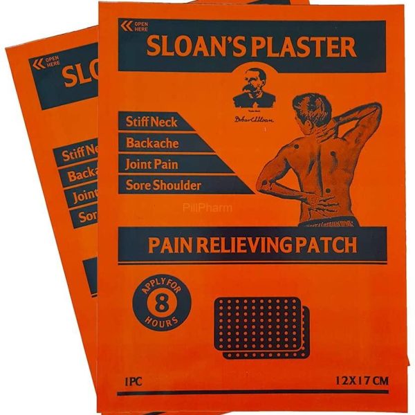 Sloan's Plasters Pain Relieving Patch 12cm x 17cm 1's