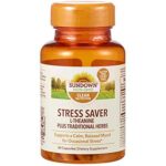 Sundown Naturals, Stress Saver L-Theanine Capsules