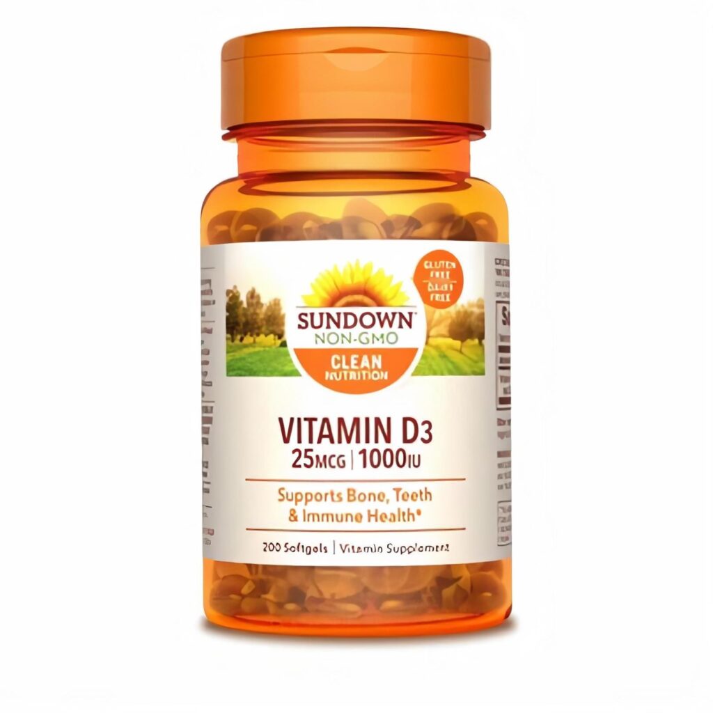 Sundown Naturals Vitamin D3 1000 Iu Softgels Hemlock Pharmacy