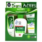 Acnes treatment set (Acnes Creamy Wash/Acnes soothing toner/Sealing Gel)
