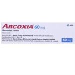 ARCOXIA (Etoricoxib) Tablets 60mg 28's