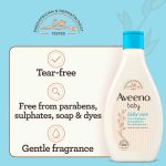 Aveeno BABY Daily Care 2in1 Shampoo & Conditioner 300ml - Image 3