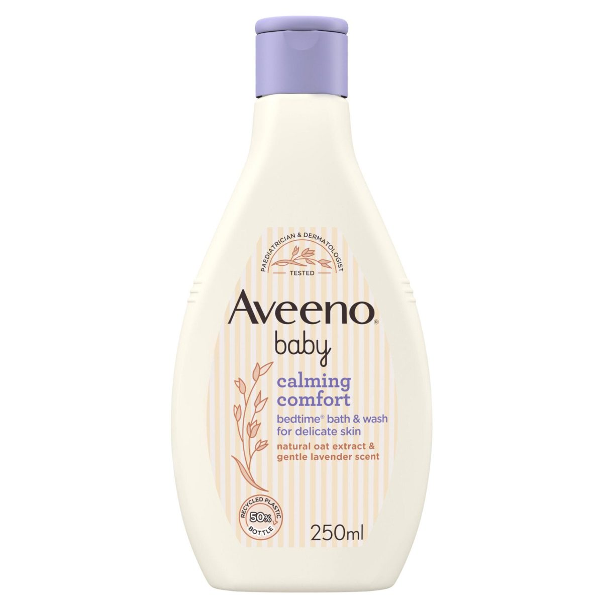 AVEENO Baby Calming Comfort Bedtime Bath & Wash 250ml - Image 1