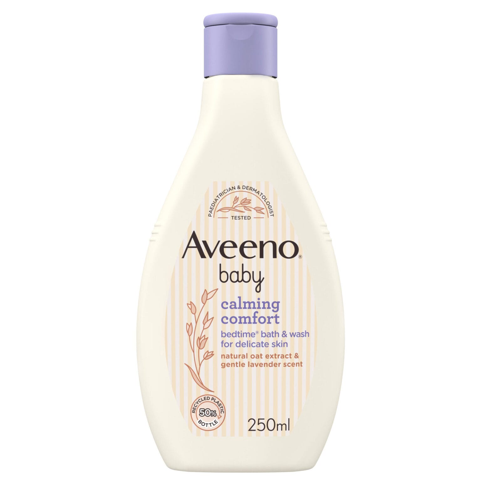 AVEENO Baby Calming Comfort Bedtime Bath & Wash 250ml - Image 1