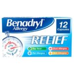 Benadryl Allergy Relief Capsules 12's