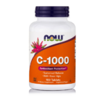 Now Foods, Vitamin C-1000, With Rose Hips and Bioflavonoids, 100 Tablets
