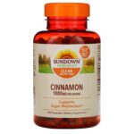 Sundown Naturals, Cinnamon 1000 mg Capsules