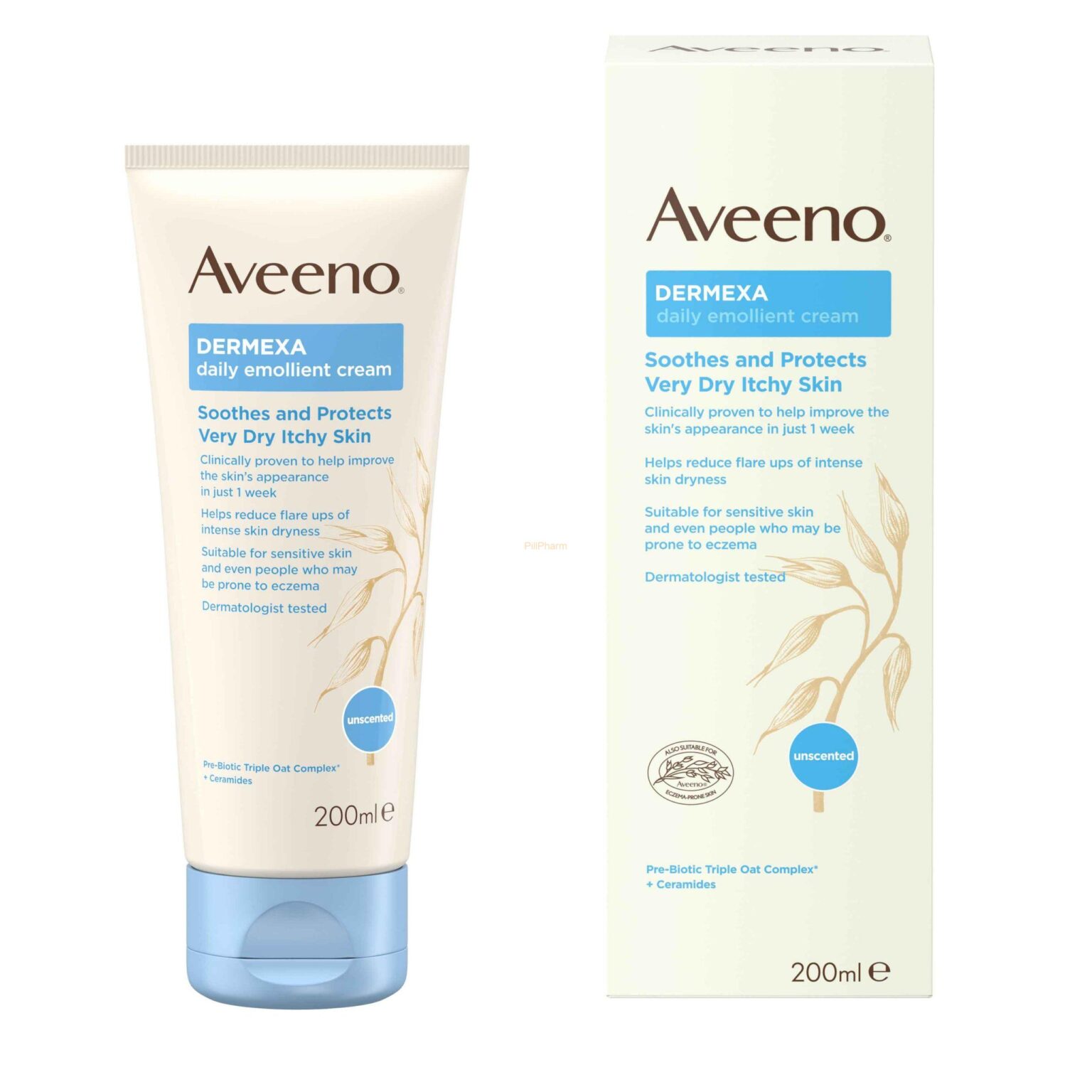 Aveeno Dermexa Daily Emollient Cream 200ml - Image 1
