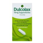 Dulcolax 10mg suppositories 12's