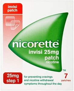 Nicorette High Strength Invisi Patch 25mg 7 per pack - Image 2