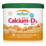 Jamieson Mega Cal Calcium & Vitamin D3 | Soft Chews