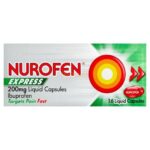 Nurofen Express Max Strength 400mg Liquid Capsules 10's