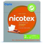 Nicotex Sugar Free Cinnamon Chewing Gums