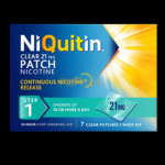 NiQuitin 21mg Step 1 Clear Patch