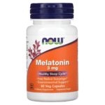 NOW Foods Melatonin 3 mg Veg Capsules 60's