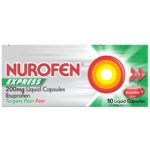 Nurofen Express Ibuprofen 200mg Liquid Capsules