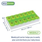Ezy Dose Weekly (7-Day) AM/PM Pill Planner - Image 2