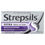 Strepsils Extra Blackcurrant Lozenges 24's