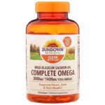 Sundown Naturals, Complete Omega Oil 1400 mg Softgels