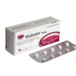 Vesicare 10mg film coated tablets 30's