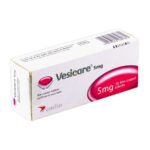 Vesicare 5mg film coated tablets 30's