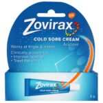Zovirax Cold Sore Cream Aciclovir tube 2g