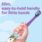 Colgate Kids Battery Full Head Toothbrush, Unicorn Toothbrush, for Children,1 Pack - Image 4