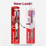 Colgate 360 Sonic Battery Power Electric Toothbrush (VIBRER 360), Soft 1's - Image 2