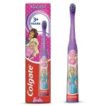 Colgate Barbie Toothbrush for kids, Battery Powered Electric Toothbrush, Age 3+