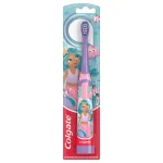 Colgate Kids Battery Toothbrush For Ages 3+, Mermaid, 1 Pack