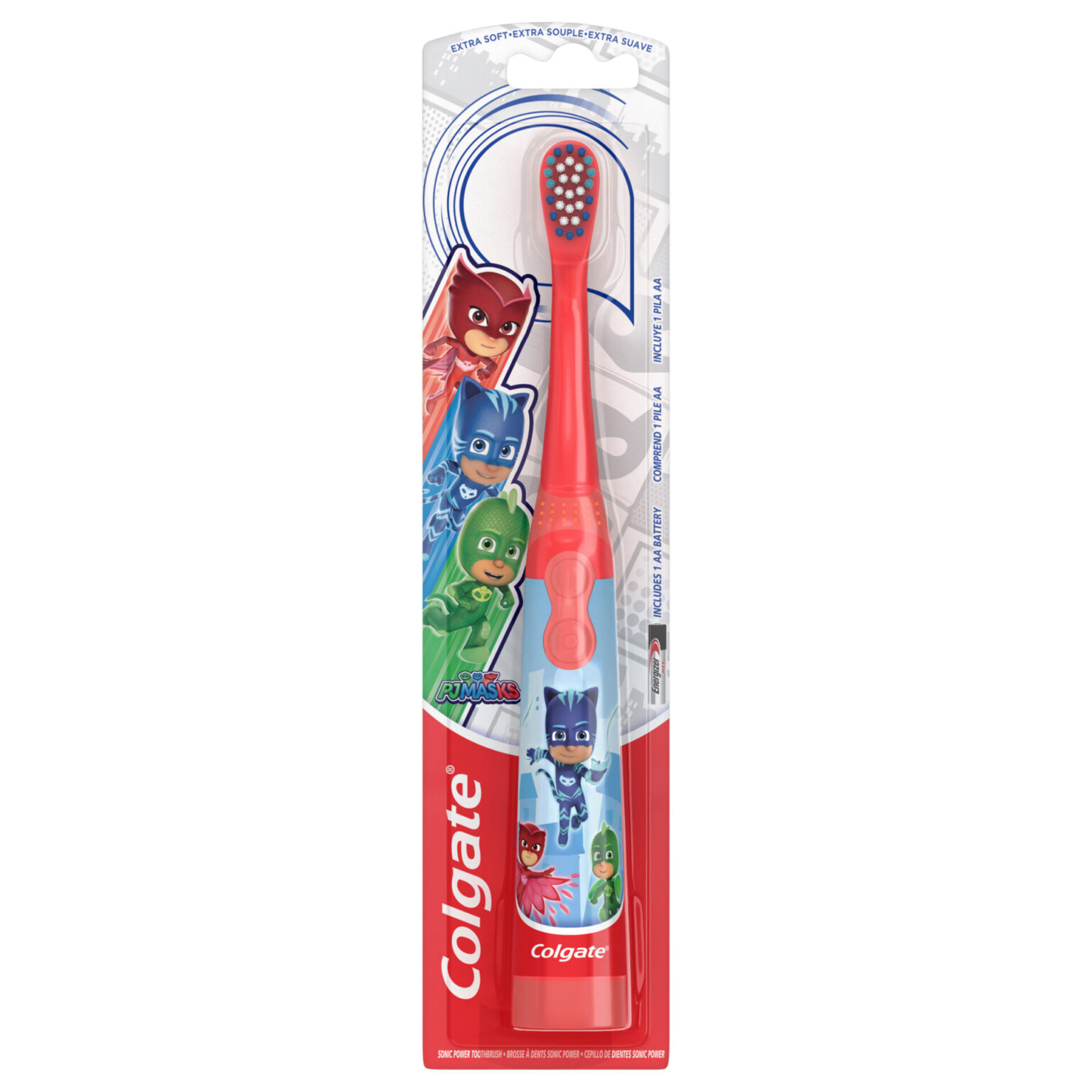 Colgate Kids PJ Masks Battery Toothbrush, 1 Pack - Image 1