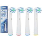 Cross Brush Universal Electric Toothbrush Heads 4 Pack